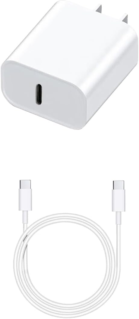 PD 20W USB C Fast Charger and Cable Compatible with iPhone 15,15 Plus,15 pro,15 pro max,OthoKing Type C Wall Charger with 4FT/1.2M USB C to C Char...