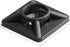 Maxxima 0.75 Inch Zip Tie Mounts - Cord Management Desk Cable Organizer, 3M Tape Self Adhesive Mounting Pad, Cable Tie Anchors, Stick On Table Org...