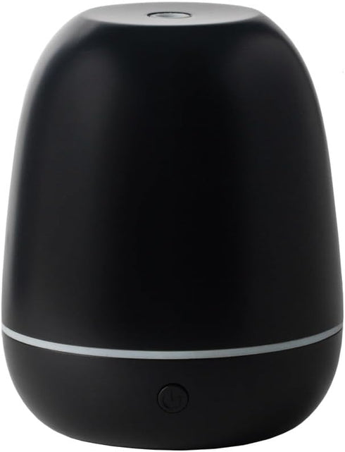 SpaRoom Mini Majesto Aromatherapy Ultrasonic Misting Essential Oil Diffuser for Medium Rooms, 100 mL Water Capacity, Matte Black...