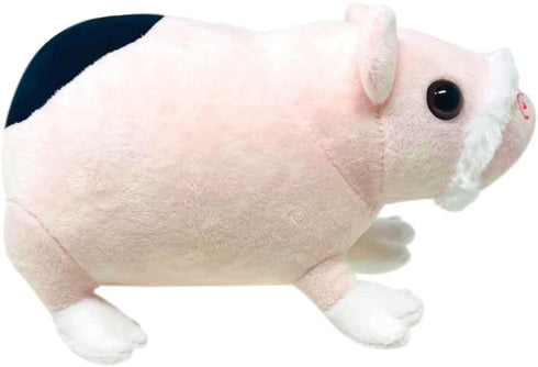 8 Inch Hairless Guinea Pig Stuffed Animal with Small Mesh Laundry Bag (Noodle The Skinny Pig)...