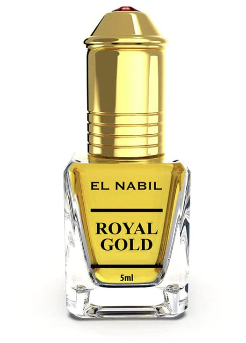 El nabil royal gold arabian perfume oil | royal oil | fragrance perfume oil | perfume oils for women and men | vanilla perfume oil | 0.17 Fl Oz (R...