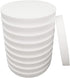 FFchuanhe 8 Inch 10-Pack Foam Circles for Crafts (1" Thick), Polystyrene Round Foam Disc for DIY Projects, Cakes and Decorations, Sculpture, Model...