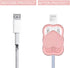 ZOSTLAND 5 in 1 DIY 18W 20W Heart Shape Protector Data Cable USB Charger Line Earphone Wire Saver Organizer Compatible with iPhone 11 12 13 14 15 ...