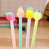 Cartoon Animal Pens Ink Pens Gel Pen Writing Pens Neutral Pens School Office Supplies Kids Gifts 0.5mm Ball Point cone Strawberry Pen Sydney Pen A...