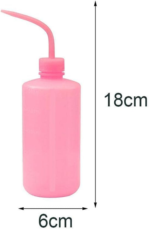 1Pc Plastic Squeeze Bottle Safety Narrow Mouth Long Tube Drip Washing Bottle Tattooing Eyelash Cleaning Washing Bottle Lab Washing Bottle, 250 ML ...