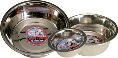 Loving Pets Standard Stainless Dish Dog Bowl, 5-Quart...