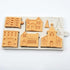 3D Xmas Christmas Tree House Silicone Mold For Fondant Cake Decor Chocolate Sugarcraft Gingerbread Baking Mould...
