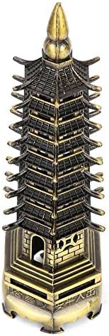 FTVOGUE Chinese Tower Model Crafts Miniature Ornaments Office Home Desktop Decor Architecture Figurine...