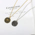 Mystart Pack of 3 Pirates of The Caribbean Necklace Aztec Skull Coin Medallion Necklace...