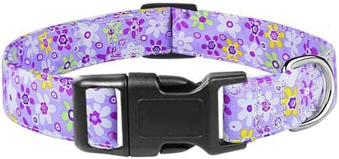 Moonpet Dog Collars for Puppy X-small Small Medium Large Dogs - Unisex Cute Design Boys Girls Dog Pet Collar Soft Adjustable Bohemia Fancy Floral ...