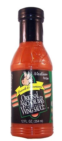 Anchor Bar Frank & Teressa's Original Buffalo Wing Sauce Medium Recipe 12oz...