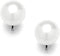 Mariell White Freshwater Pearl Stud Clip On Earring for Women, 9mm, Non-Pierced Earring Birthday Gift...