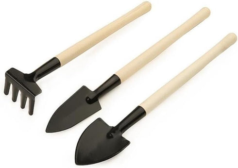 Hand Shovel for Gardening Trowel Garden Tool -3Pcs Planting Tools Garden Rake Ergonomic Hand Tools Set Shovel Indoor Plants Tools - Gardening Tool...