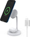 Techsmarter 2-in-1 Magnetic Wireless Charging Stand with 20W USB-C Wall Charger & 5ft USB-C Cable. Compatible with iPhone 12, 13, 14 and headphone...