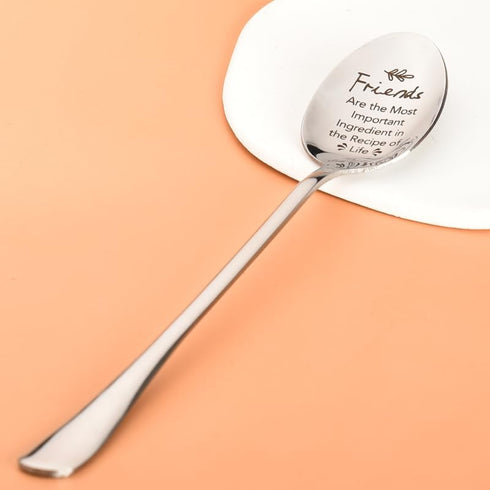 Birthday Gifts for Women Friendship Spoon Gifts for Men Bff Gifts for Best Friends Gifts for Teen Girls Boy Friends Are the Most Important Ingredi...
