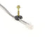 THE CIMPLE CO - Mini Wire Cable Clips, Electrical Wire Cable Clip, 1/10 in (3 mm) Screw Clip and Fastener, Black (50 pieces per bag)...