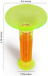 Pour Tester for Bartenders - Liquid Measuring Tool w/ 1 Ounce Shot Line and Measurements up to 2.5 Oz (75ml) - Fits in Shaker Tin - Use for Restau...