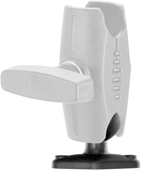ARKON Mounts APD2AMPS38 Diamond-Shaped 38mm (1.5 inch) Ball to 2 Hole AMPS Compatible Adapter...