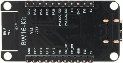 3Pcs BW16-Kit Dual-frequency WiFi Development Board Bluetooth 5.0 Wireless Module RTL8720DN Chip Low Power Bluetooth WiFi Wireless Development Boa...