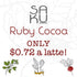 SAKU Tea, Ruby Cocoa Beetroot Latte Blend, Super Food Latte, 3oz Bag...