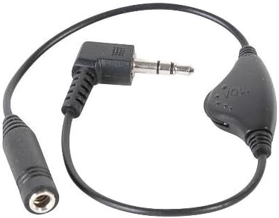 Stellar Labs Inline Volume Control for 3.5MM Headphones,Black...