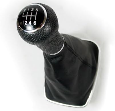 6 Speed Gear Shift Knob Shift Knob Boot Gaitor Fit for VW Golf GTI Jetta Bora MK4 1999-2005...