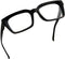 Eyekepper Ladies Reading Glasses - Oversized Square Design Readers for Women Black...