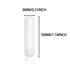 5 Pcs 30mm(1.18 inch) PTFE Magnetic Stirrer Mixer Stir Bar,White Color,Laboratory Bar,Stir Plate Bar,Stir Bars…...