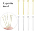 200 Pcs Metal Eye Pin Connectors Sewing Pinsjewellery Making Earring Hooks for DIY Crafts Jewellery Kit...