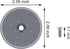 Replacement B-24K B-0107 Spray Valve Repair Kit for T&S Brass, Commercial Sink Sprayer Spray Face Bumper and Screw Replacement Part – Grey...