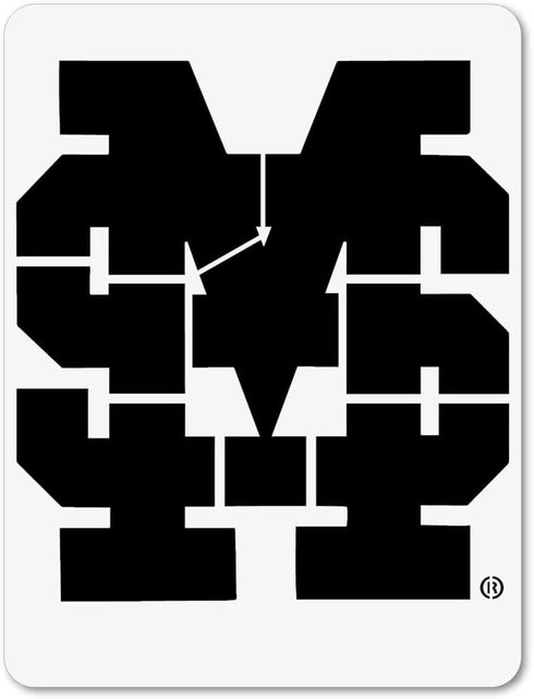 Mississippi State MS Mini Stencil - MSUOOS-202...