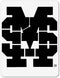 Mississippi State MS Mini Stencil - MSUOOS-202...