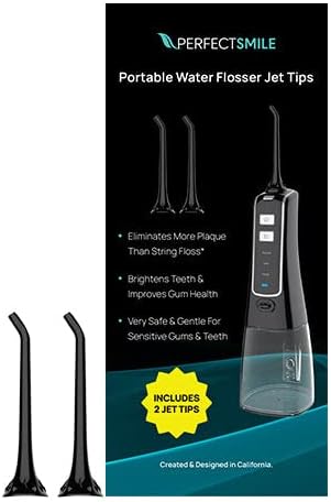 Perfect Smile Portable Water Flosser Replacement Jet Tips...