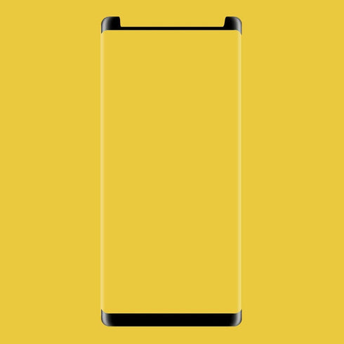 CENTAURUS Compatible with Samsung Galaxy Note 8 Glass Screen Protector (3 Pack) Case Friendly Edge to Edge Ultra-Thin Shatter Proof Silk Print Tem...