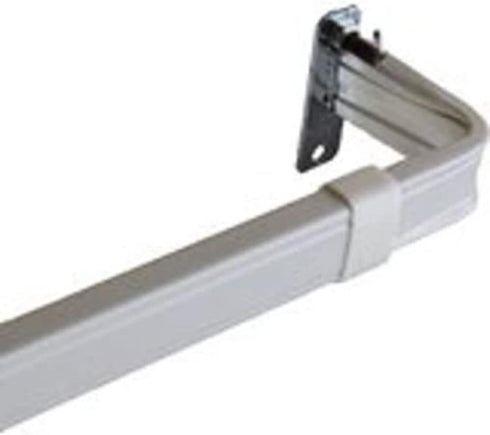 28" to 48" - Kirsch SUPER DUTY Lockseam CURTAIN ROD with 2" Clearance #6123-025...