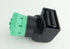Right Angle J1939 Male to OBD2 Female Adapter...