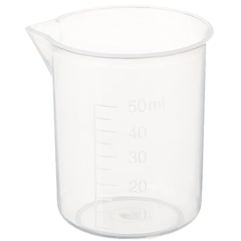 Plastic Beakers Set - Education, Research Equipment, Industrial & Academic Labs - Polypropylene Plastic - Science Lab Equipment, Home Experiments,...