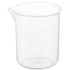 Plastic Beakers Set - Education, Research Equipment, Industrial & Academic Labs - Polypropylene Plastic - Science Lab Equipment, Home Experiments,...