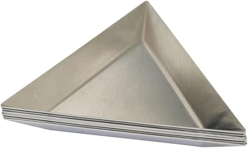 6 Pcs Bead Sorting Trays Triangle Aluminum...