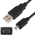BlackBerry Replacement USB Charging Data Cable for BlackBerry Models (Curve 9320/9220 / 9380/9370 / 9360, Bold 9790, Z10, Z3, Z30, Q10, Torch and ...