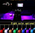 Car LED Strip Light,Uniwit 4 Pieces DC 12V Multicolor Car Interior Music Light LED Underdash Lighting Kit with Sound Active Function and Wireless ...