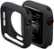 Ultra Thin Soft TPU Shockproof Bumper Case for iWatch Apple Watch Series 9/8/7 Black 45mm...