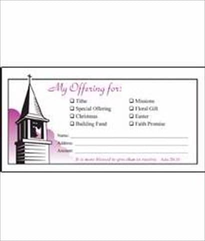 Offering Envelope - My Offering/Steeple...