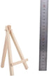 Mini Natural Wood Display Easel, Artist Painting Tripod Easel - Tabletop Holder Stand for Small Canvases, Crafts, Photos, Phone Holder...