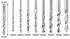 Amana Tool - 363002 Solid Carbide Drill Bit R/H 2mm Dia x 49mm Long x 2mm Shank...
