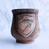 Coffee Mug Handmade Pottery Clay 8.5 oz Dark Rustic Eco Friendly Cup Handcrafted ceramic tea mugs with handle Coffee lovers gifts...