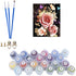 ACENGXI Butterfly DIY Paint by Numbers Kits for Adult Kids Butterfly Flowers Paint by Numbers Flower Butterfly Acrylic Painting Paint by Number Ki...