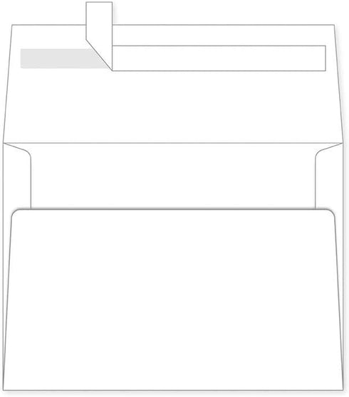 100 Pack A1 White Paper Envelopes Self Sealing Adhesive Perfect for Weddings, RSVP, Invitations, Baby Shower,Greeting Cards,Announcements, Thank Y...