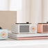 Old Fashioned Classic Style Bluetooth Speaker Pink Vinly Record Player Style Cute Look Creative Gift for Girls Bass Enhancement Loud Volume Speake...