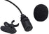 Mini lavalier Lapel Tie Clip-on 3.5mm Jack Condenser Collar Microphone compatible for Crosstour ct8500 Action Camera...